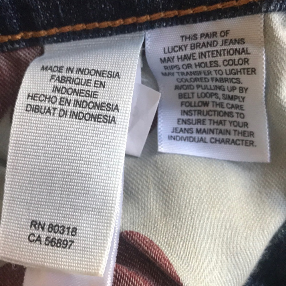 NWT Lucky Brand Sweet n Low Jeans 6/28 - Picture 7 of 8